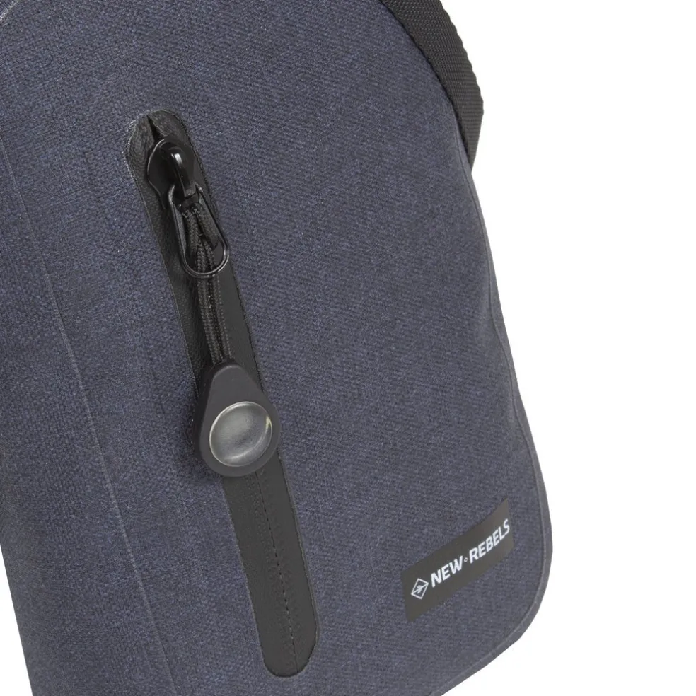 New Rebels ® Vepo - Watersport - Waterproof -Telefoontasje - Waterdichte Ritsen - Navy Blauw