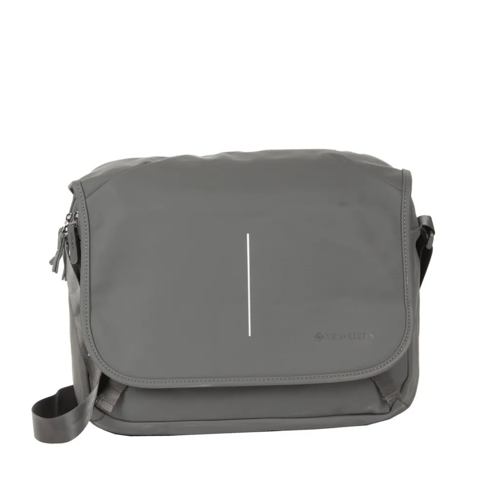 New Rebels ® William - Schoudertas - Grijs 10L - Waterafstotend