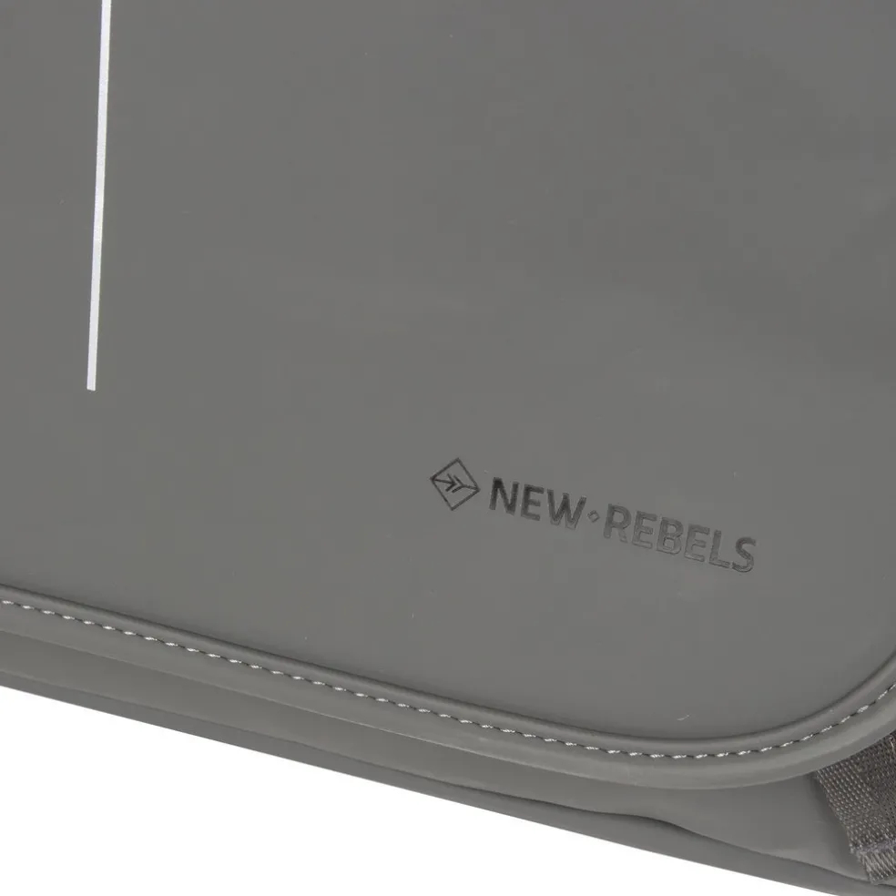 New Rebels ® William - Schoudertas - Grijs 10L - Waterafstotend