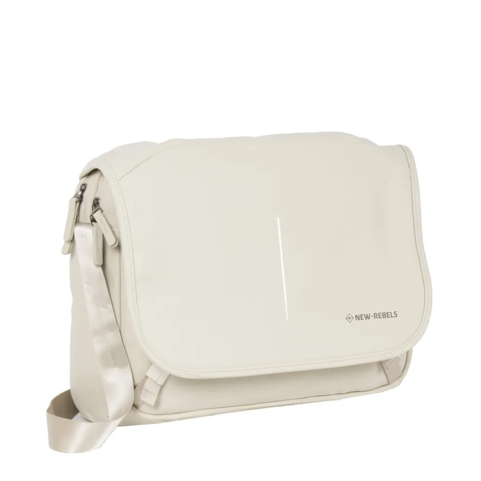 New Rebels ® William - Schoudertas - Beige 10L - Waterafstotend