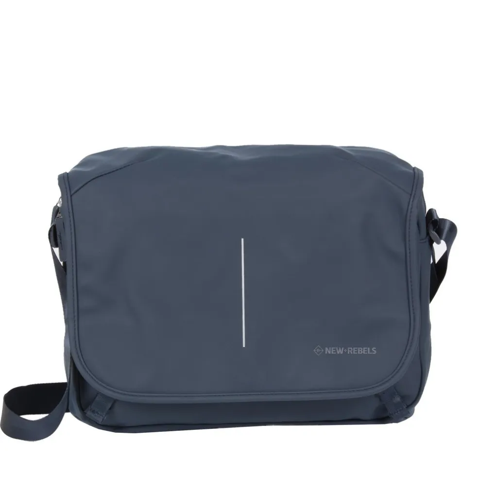 New Rebels ® William - Schoudertas - Navy Blauw 10L - Waterafstotend