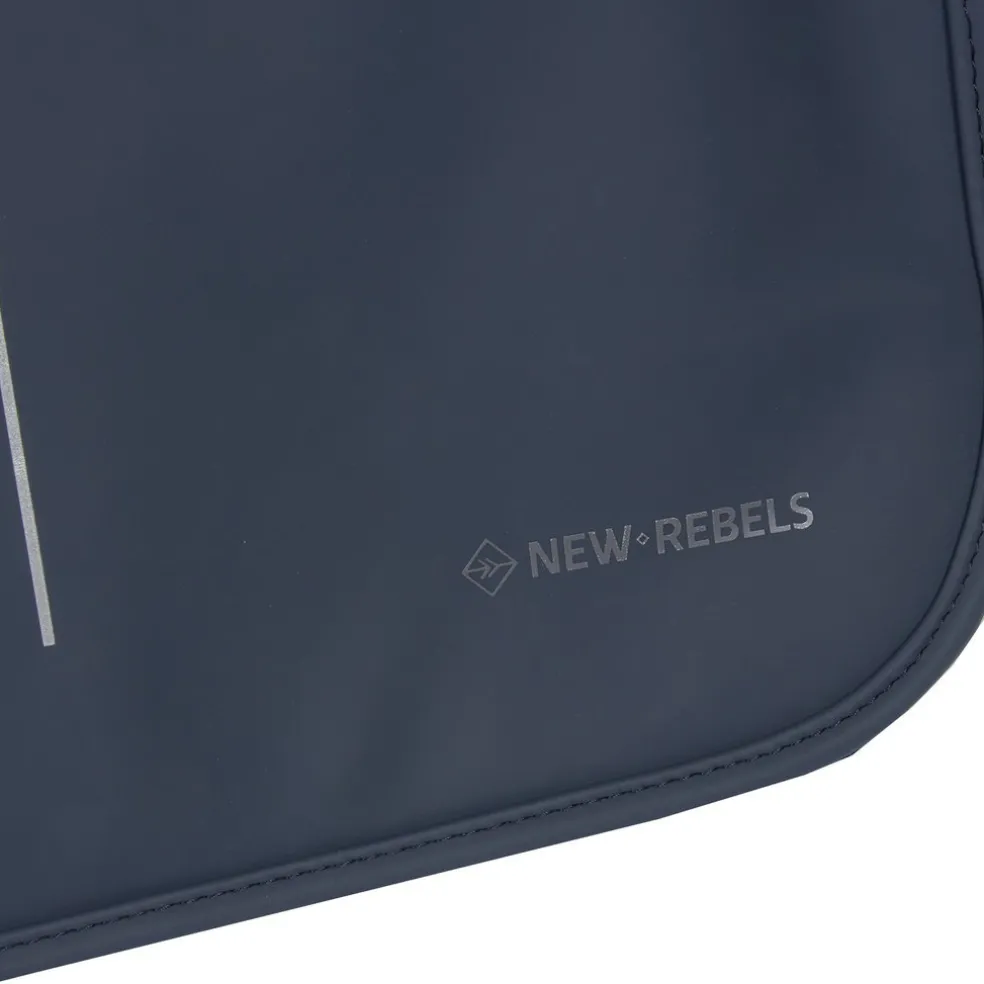New Rebels ® William - Schoudertas - Navy Blauw 10L - Waterafstotend