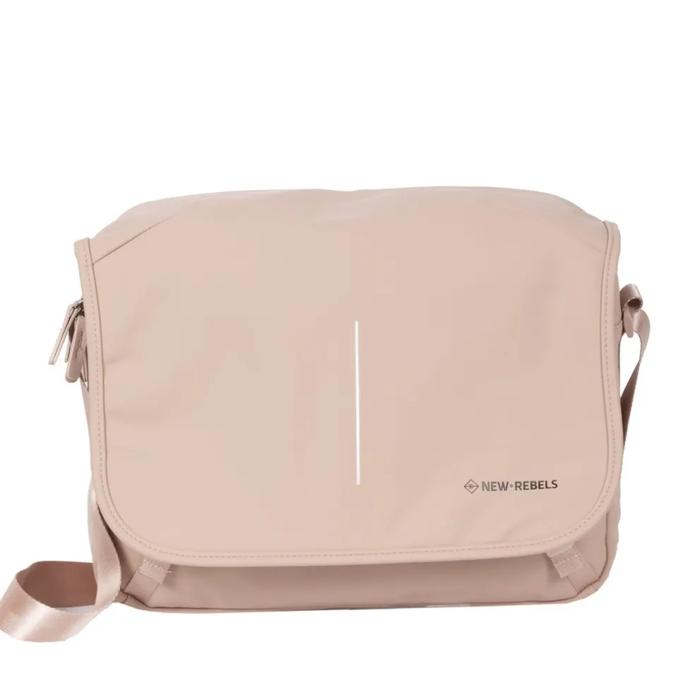 New Rebels ® William - Schoudertas - Old Pink 10L - Waterafstotend
