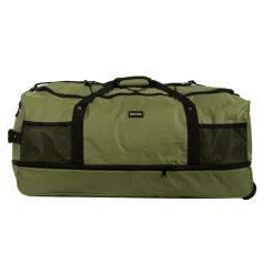 New Rebels Airmont Newark Olijf 110L Rollable Trolley Weekendtas Waterafstotend
