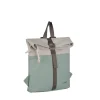 New Rebels Backham Los Angeles Salie Groen 7L Rolltop Rugzak Waterafstotend
