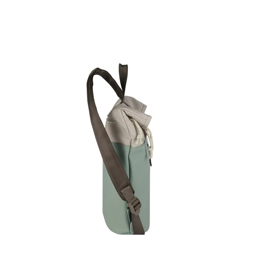 New Rebels Backham Los Angeles Salie Groen 7L Rolltop Rugzak Waterafstotend