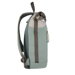 New Rebels Backham New York Salie Groen 21L Rolltop Rugzak Waterafstotend Laptop 15.6