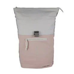 New Rebels Backham New York Oudroze 21L Rolltop Rugzak Waterafstotend Laptop 15.6