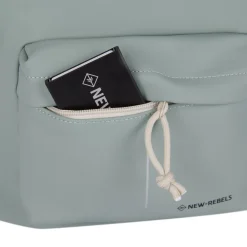 New Rebels Backham Springfield  Salie Groen 16L Rugzak Waterafstotend Laptop 14