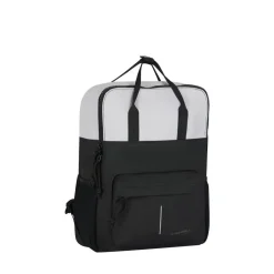 New Rebels Backham Springfield Reflectie Zwart 16L Rugzak Waterafstotend Laptop 14"