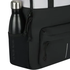 New Rebels Backham Springfield Reflectie Zwart 16L Rugzak Waterafstotend Laptop 14