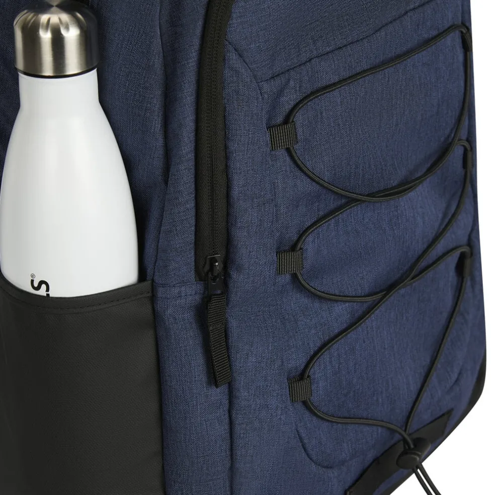 New Rebels Barto Waltham Navy Blauw 25L Rugzak Waterafstotend Laptop 15.6"
