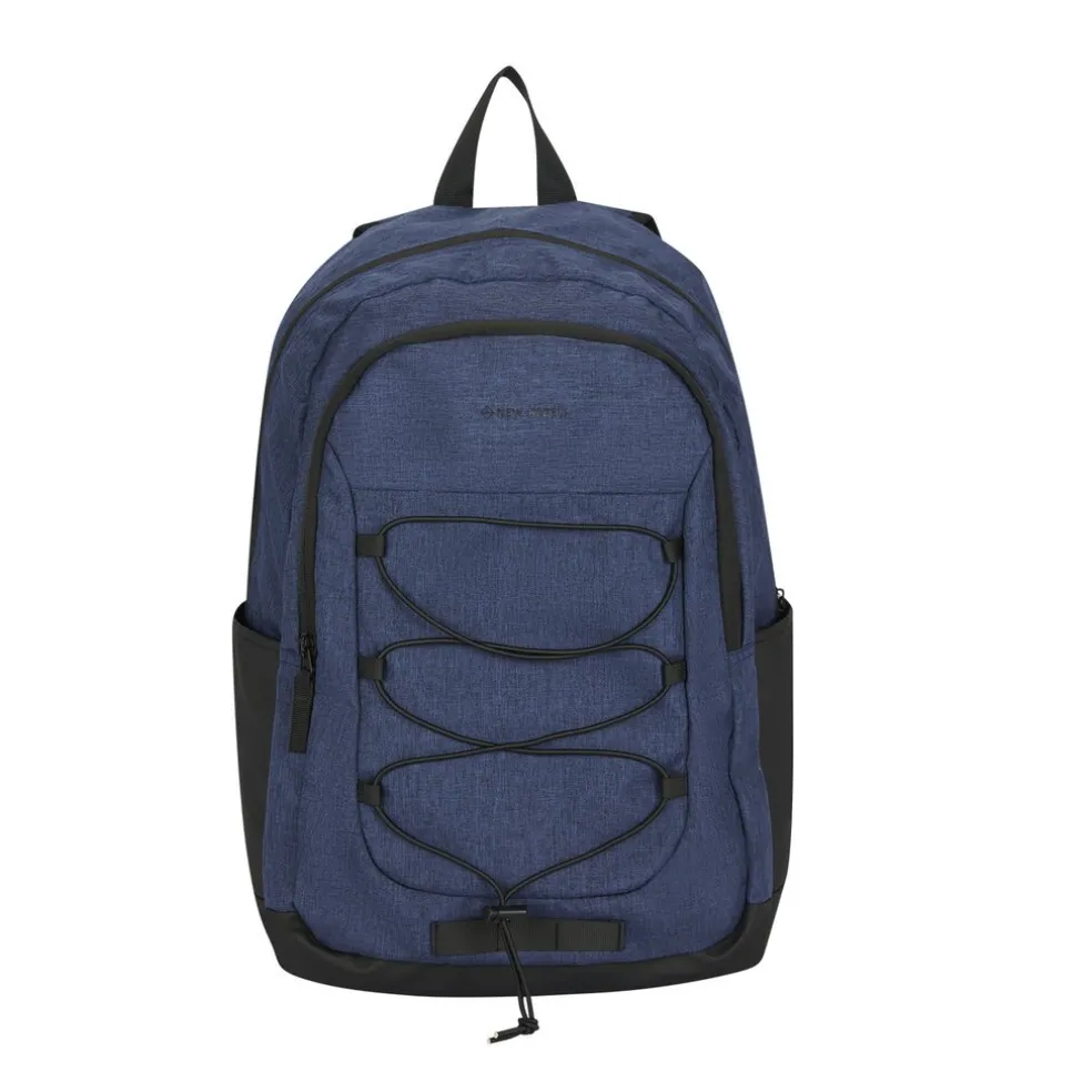 New Rebels Barto Waltham Navy Blauw 25L Rugzak Waterafstotend Laptop 15.6"