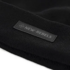 New Rebels Beanie Unisex Zwart