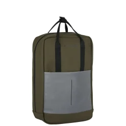New Rebels Bowie Cape Coral Olijf Groen 15L Rugzak Reflectie Waterafstotend Laptop 13.3