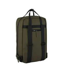 New Rebels Bowie Cape Coral Olijf Groen 15L Rugzak Reflectie Waterafstotend Laptop 13.3