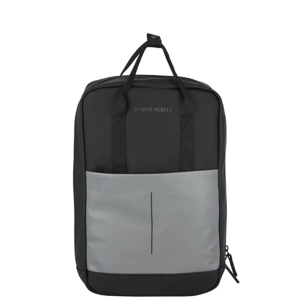 New Rebels Bowie Cape Coral Zwart 14L Rugzak Reflectie Waterafstotend Laptop 13"
