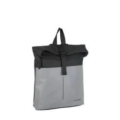 New Rebels Bowie Los Angeles Zwart 9L Rugtas Rolltop Reflectie Waterafstotend