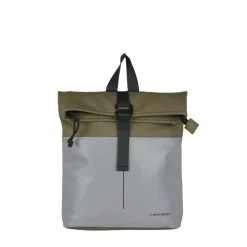 New Rebels Bowie Los Angeles Olijfgroen 9L Rugtas Rolltop Reflectie Waterafstotend
