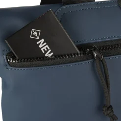 New Rebels Bowie Los Angeles Navy 9L Rugtas Rolltop Reflectie Waterafstotend