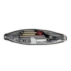 New Rebels Bowie New York Lichtgrijs 21L Rugzak Rolltop Reflectie Waterafstotend Laptop 15.6