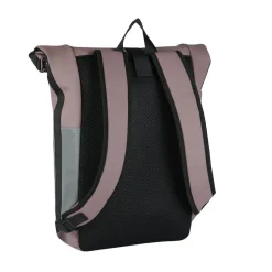New Rebels Bowie New York Oudpaars 21L Rugzak Rolltop Reflectie Waterafstotend Laptop 15.6"