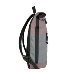 New Rebels Bowie New York Oudpaars 21L Rugzak Rolltop Reflectie Waterafstotend Laptop 15.6