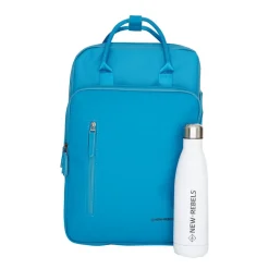 New Rebels Bruce - Milwaukee Rugtas Turquoise 18L Laptoptas 15,6''