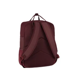 New Rebels Bruce Chicago Burgundy 17L Rugzak Waterafstotend Laptop 14"