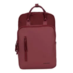 New Rebels Bruce Milwaukee Burgundy 18L Rugzak Waterafstotend Laptop 15.6