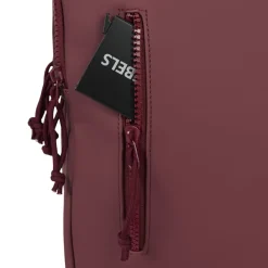 New Rebels Bruce Milwaukee Burgundy 18L Rugzak Waterafstotend Laptop 15.6