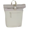 New Rebels Bruce New York Beige 21L Rolltop Rugzak Waterafstotend Laptop 15.6"