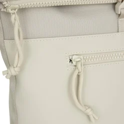 New Rebels Bruce New York Beige 21L Rolltop Rugzak Waterafstotend Laptop 15.6
