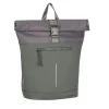 New Rebels Bruce New York Antraciet 21L Rolltop Rugzak Waterafstotend Laptop 15.6"