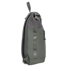 New Rebels Bruce New York Antraciet 21L Rolltop Rugzak Waterafstotend Laptop 15.6