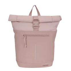New Rebels Bruce New York Oudroze 21L Rolltop Rugzak Waterafstotend Laptop 15.6