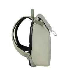 New Rebels Ceres Dothan Lime Lichtgrijs 15L Rugtas met Flap Waterafstotend Laptop 15.6