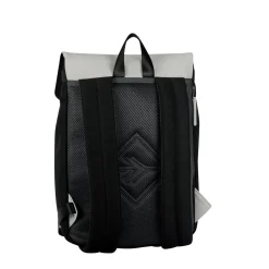 New Rebels Ceres Dothan Zwart Lichtgrijs 15L Rugtas met Flap Waterafstotend Laptop 15.6