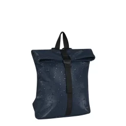 New Rebels Droplets Los Angeles Navy Blauw 7L Rolltop Rugzak Waterafstotend - Waterdruppel Design