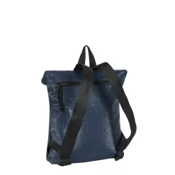 New Rebels Droplets Los Angeles Navy Blauw 7L Rolltop Rugzak Waterafstotend - Waterdruppel Design