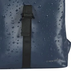 New Rebels Droplets Los Angeles Navy Blauw 7L Rolltop Rugzak Waterafstotend - Waterdruppel Design