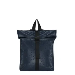 New Rebels Droplets Los Angeles Navy Blauw 7L Rolltop Rugzak Waterafstotend - Waterdruppel Design