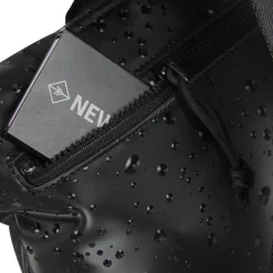 New Rebels Droplets Los Angeles Zwart 7L Rolltop Rugzak Waterafstotend - Waterdruppel Design