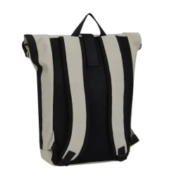 New Rebels Droplets  New York Rolltop Rugzak 21L Beige Waterafstotend Laptop 15.6"