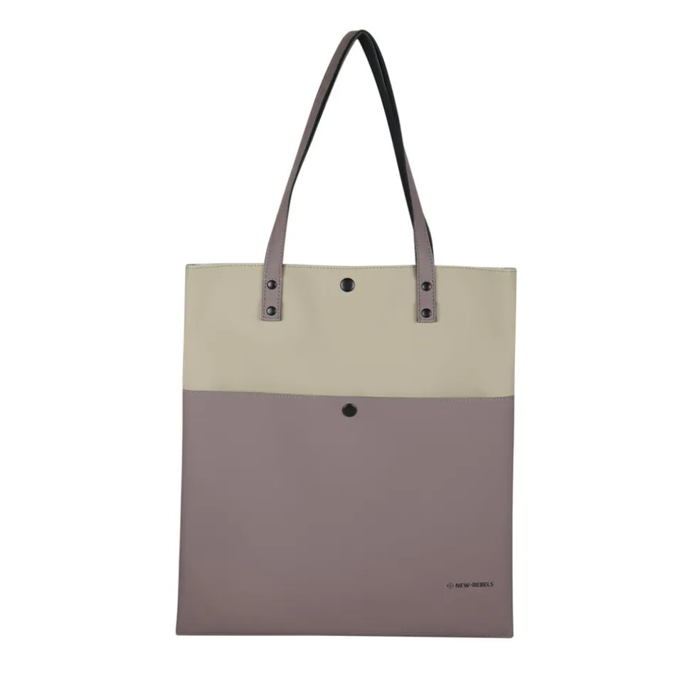 New Rebels Fane Kileen Oudpaars 6L Shopper Waterafstotend Laptop 13"
