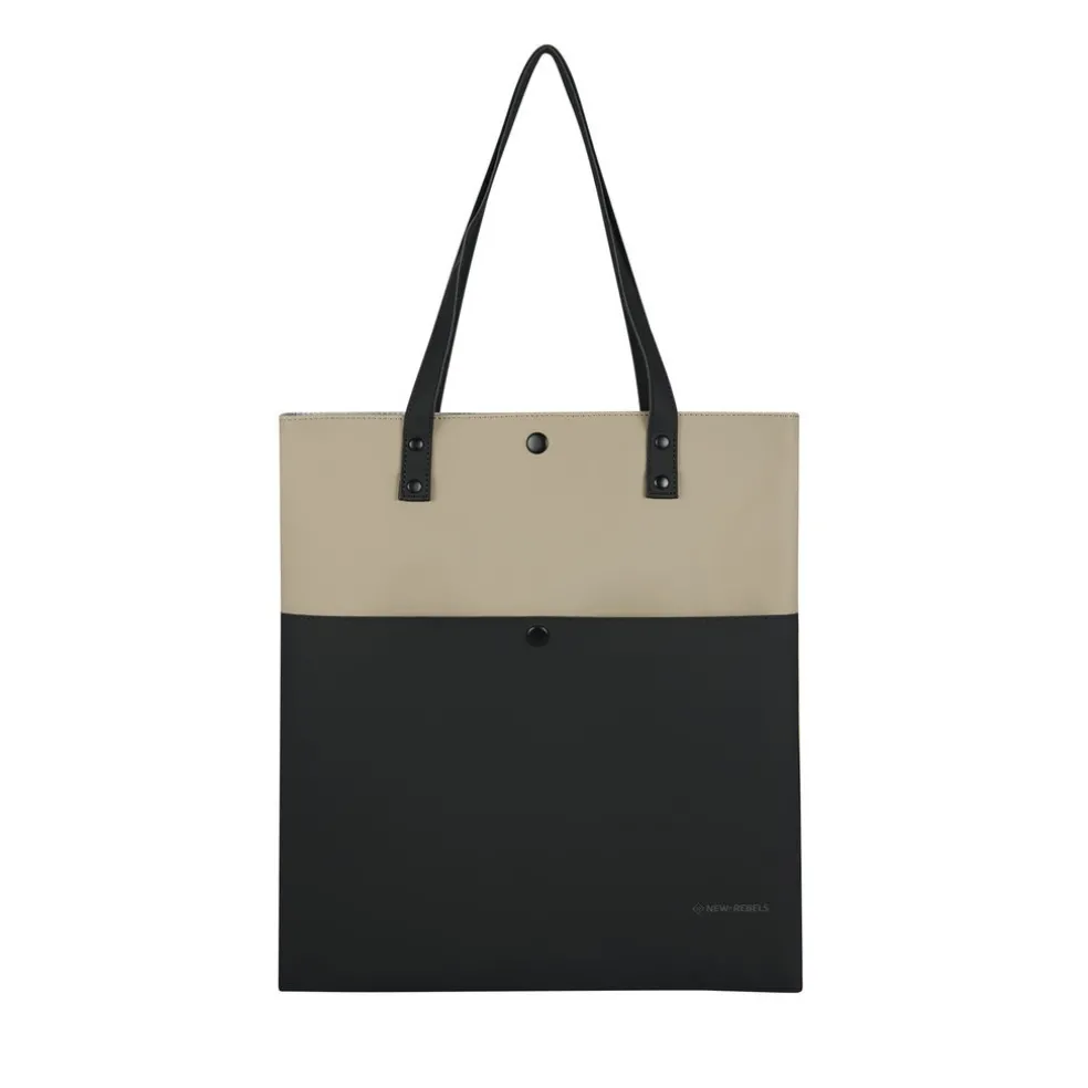 New Rebels Fane Kileen Zwart 6L Shopper Waterafstotend Laptop 13"