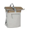 New Rebels Ferron - New York Rolltop Rugzak 16L Grijs