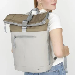 New Rebels Ferron - New York Rolltop Rugzak 16L Grijs