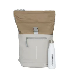 New Rebels Ferron - New York Rolltop Rugzak 16L Grijs