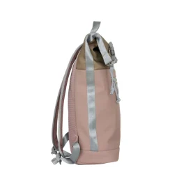 New Rebels Ferron New York Rolltop Rugzak 16L Oud Roze